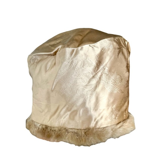 Vintage Mink Fur Hat | Blonde Cloche Women’s OS - Picture 6 of 8